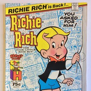 Richie Rich #219 (Oct 1986, Harvey) Special Collector's Issue!